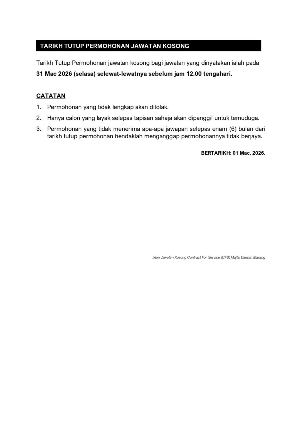 IKLAN JAWATAN KOSONG 2026 EXP 31032026 page 0001 page 0002